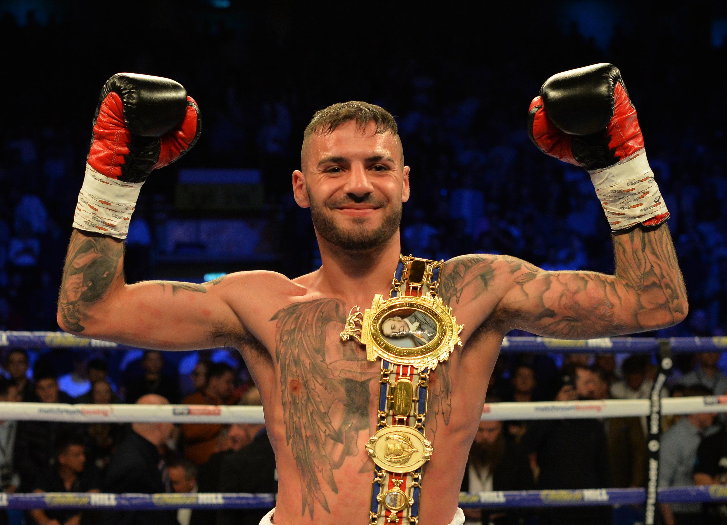 Ritson won the British lightweight title in 2017 (Getty)