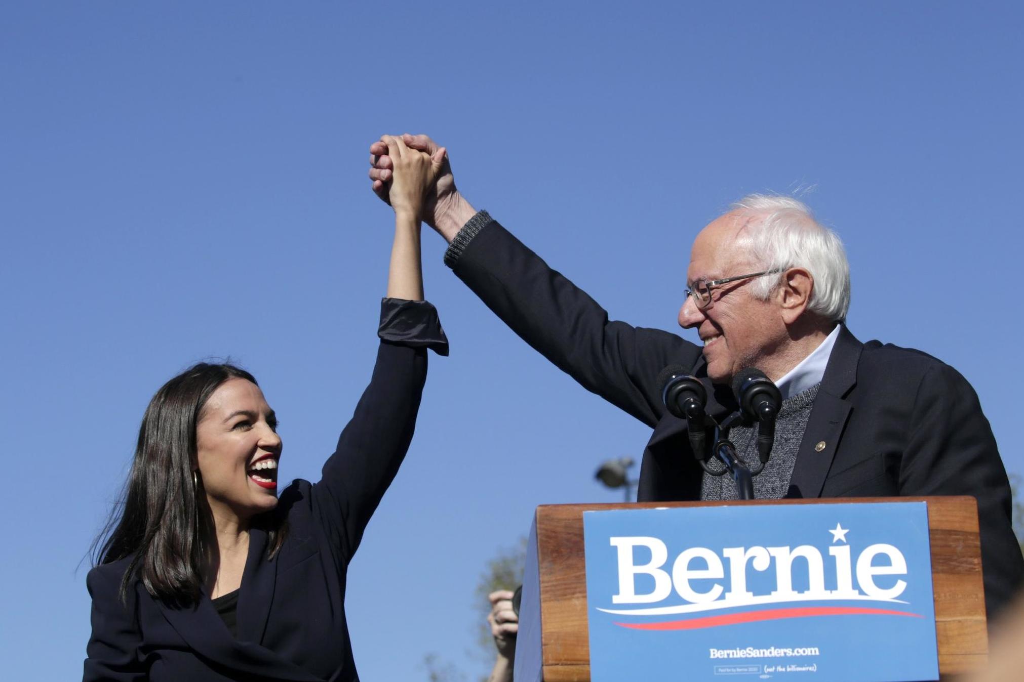 Alexandria Ocasio-Cortez has thrown her support behind 2020 hopeful Bernie Sanders after reportedly debating for months on whether to endorse the Vermont senator or Elizabeth Warren.