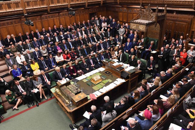 The Commons prepares to vote on the Letwin amendment