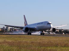 Qantas completes test of non-stop flight from New York to Sydney