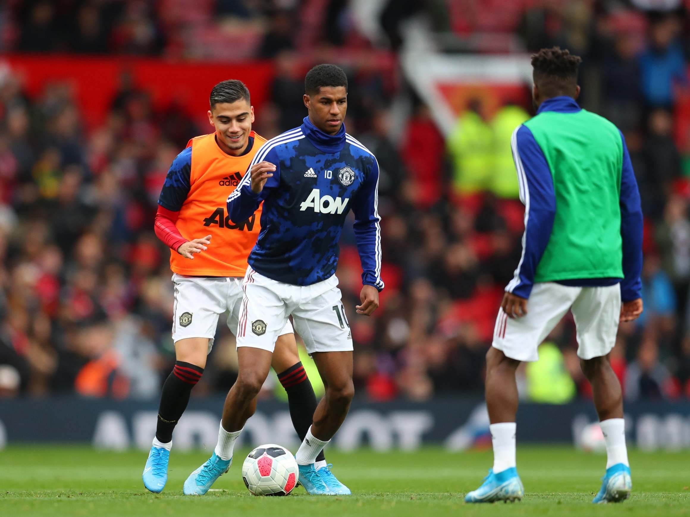 Manchester United vs Liverpool team news: Axel Tuanzebe injured in warm-up with Marcos Rojo to replace him
