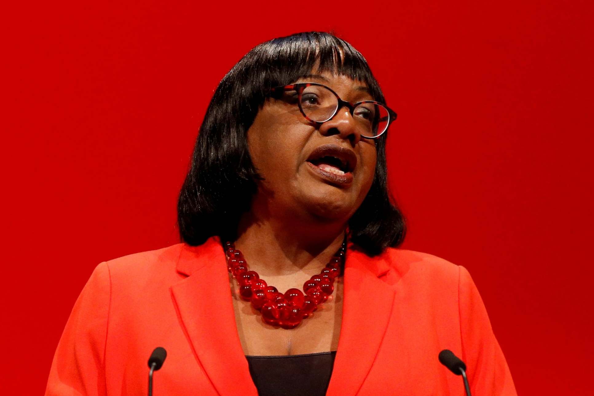 Diane Abbott said the Tories' immigration policy was 'a toxic mess'