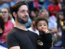 Alexis Ohanian compares daughter’s growth to tree in sweet pictures