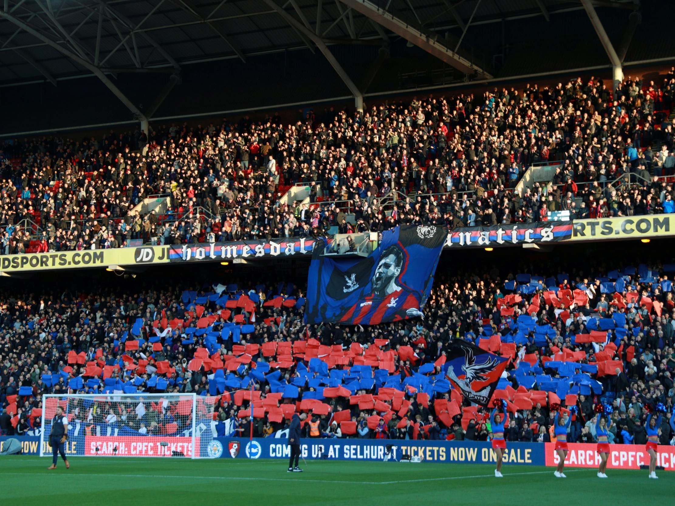 Crystal Palace 'ultras': Ninety relentless minutes amongst the Holmesdale Fanatics