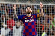 Messi helps Barcelona edge past Slavia Prague in Champions League