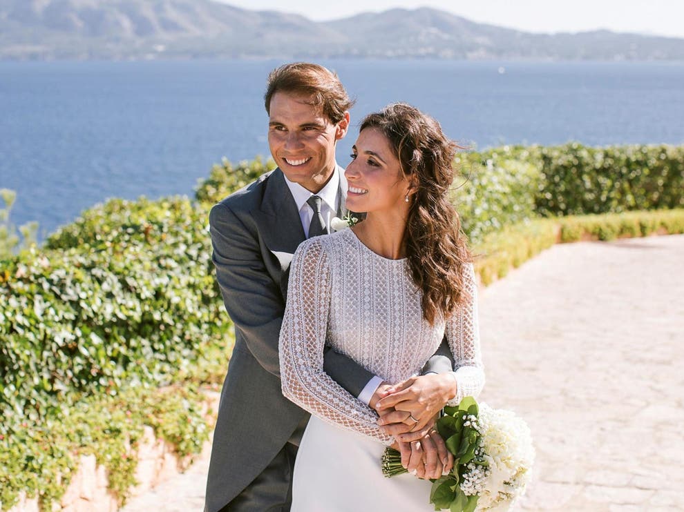 Rafael Nadal releases first photos from wedding to Mery