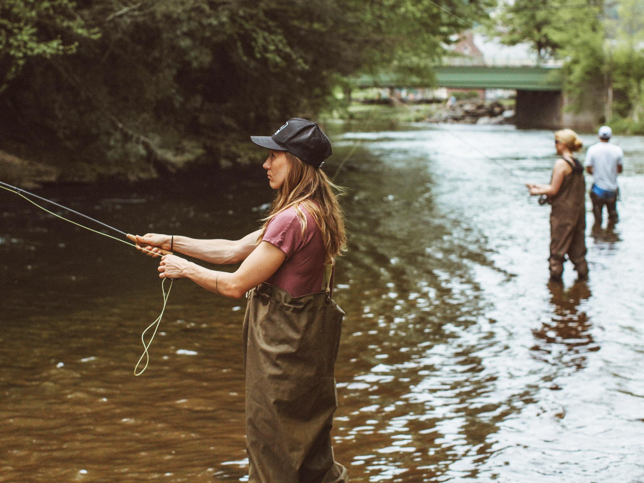 The millennials who are taking to the water to become fly-fishers
