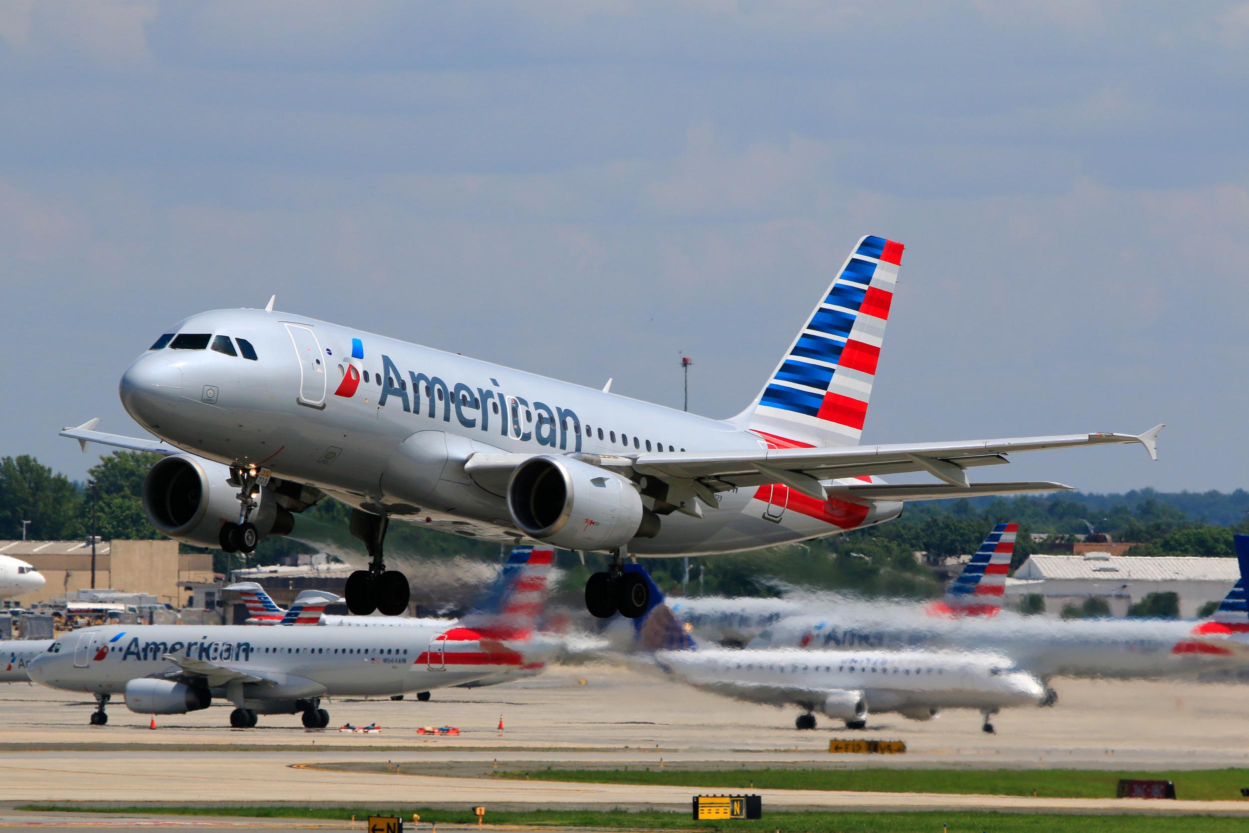 The worker was a former American Airlines employee