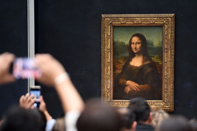 At least six million people view the Mona Lisa every year