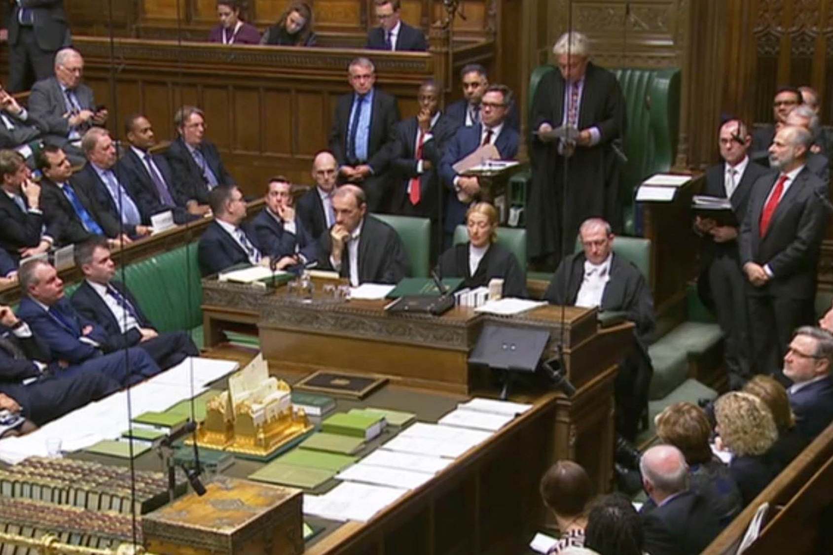 Boris Johnson Brexit deal derailed again as Bercow blocks second attempt at &apos;meaningful vote&apos;