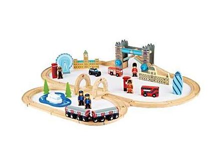 wooden train set for 1 year old