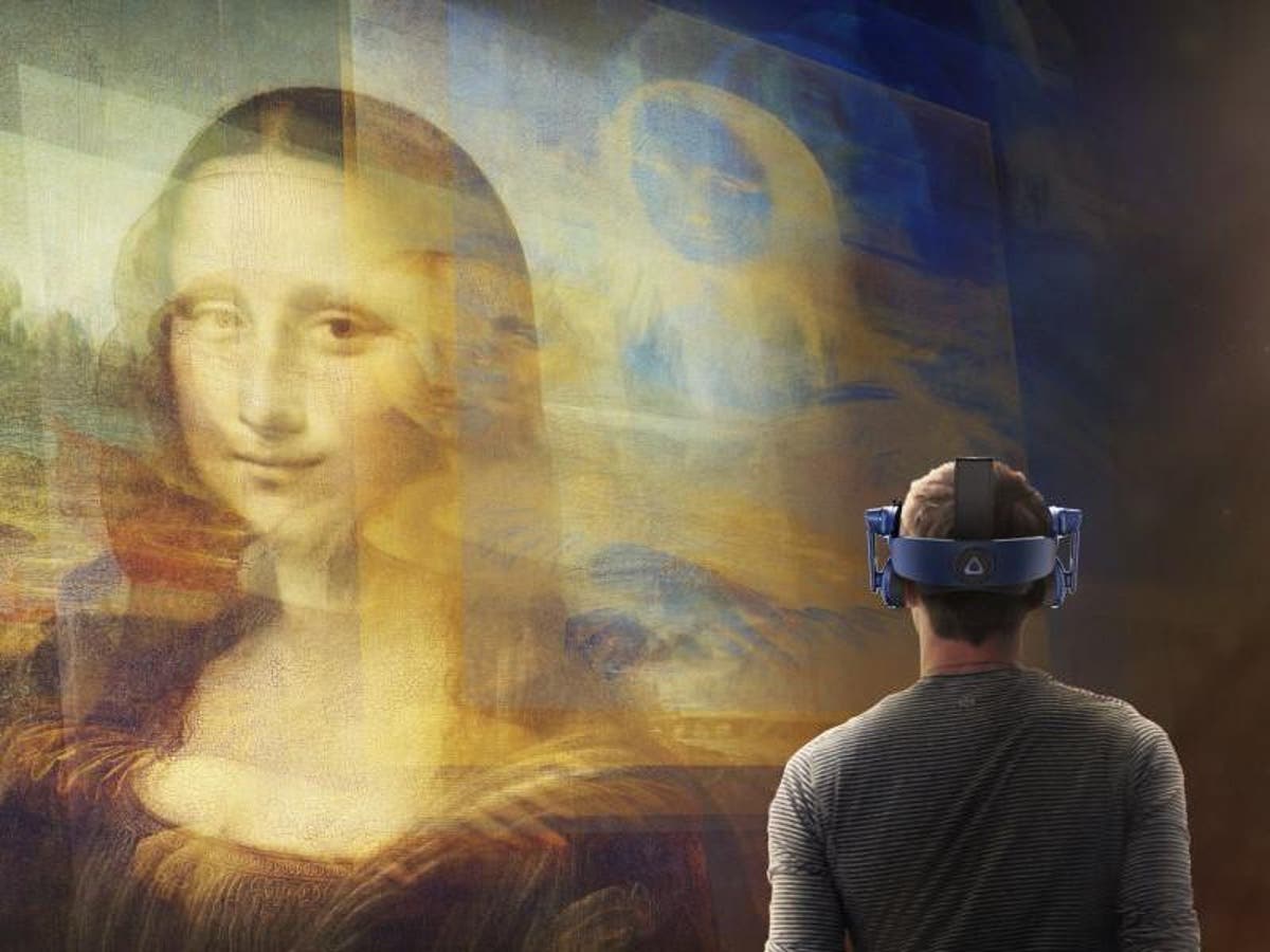 Mona Lisa And Dog Sex - 500 years after the death of Leonardo da Vinci, the Mona Lisa is getting a  virtual-reality makeover | The Independent | The Independent