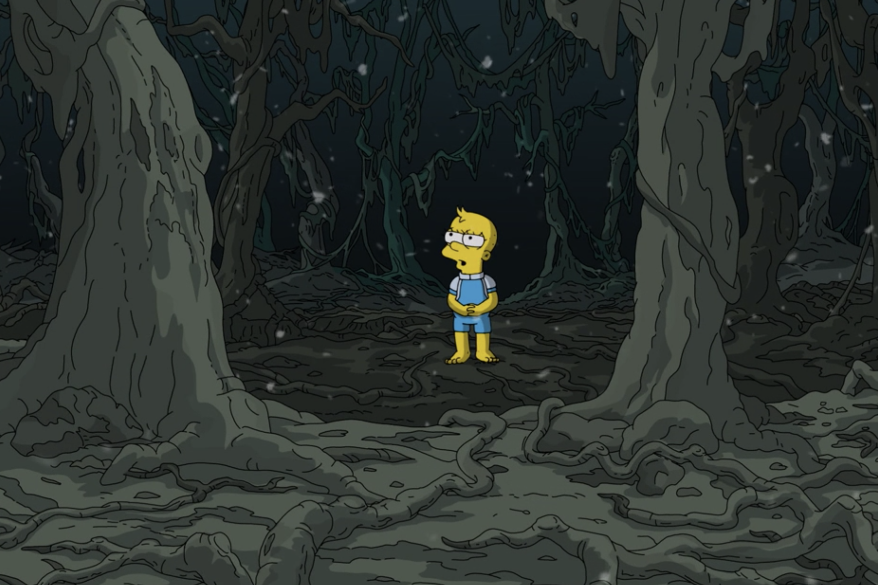 The Simpsons Spoof Stranger Things And Shape Of Water In 666th