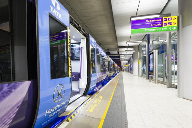 Fast track: the Heathrow Express reaches Britain's busiest airport in 15 minutes