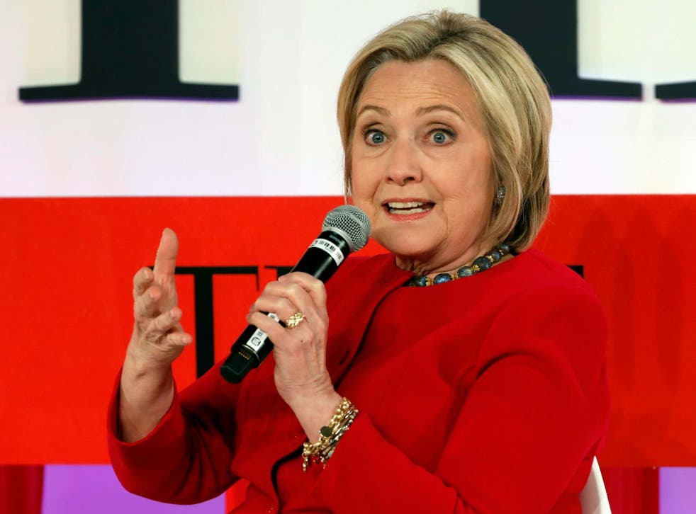 Hillary Clinton warns that misinformation is a threat to the 2020 presidential election