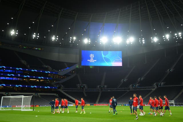 The Tottenham Hotspur Stadium could be emptier than usual tonight
