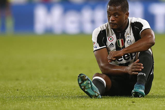 Patrice Evra found his time at Manchester United much easier than at Juventus
