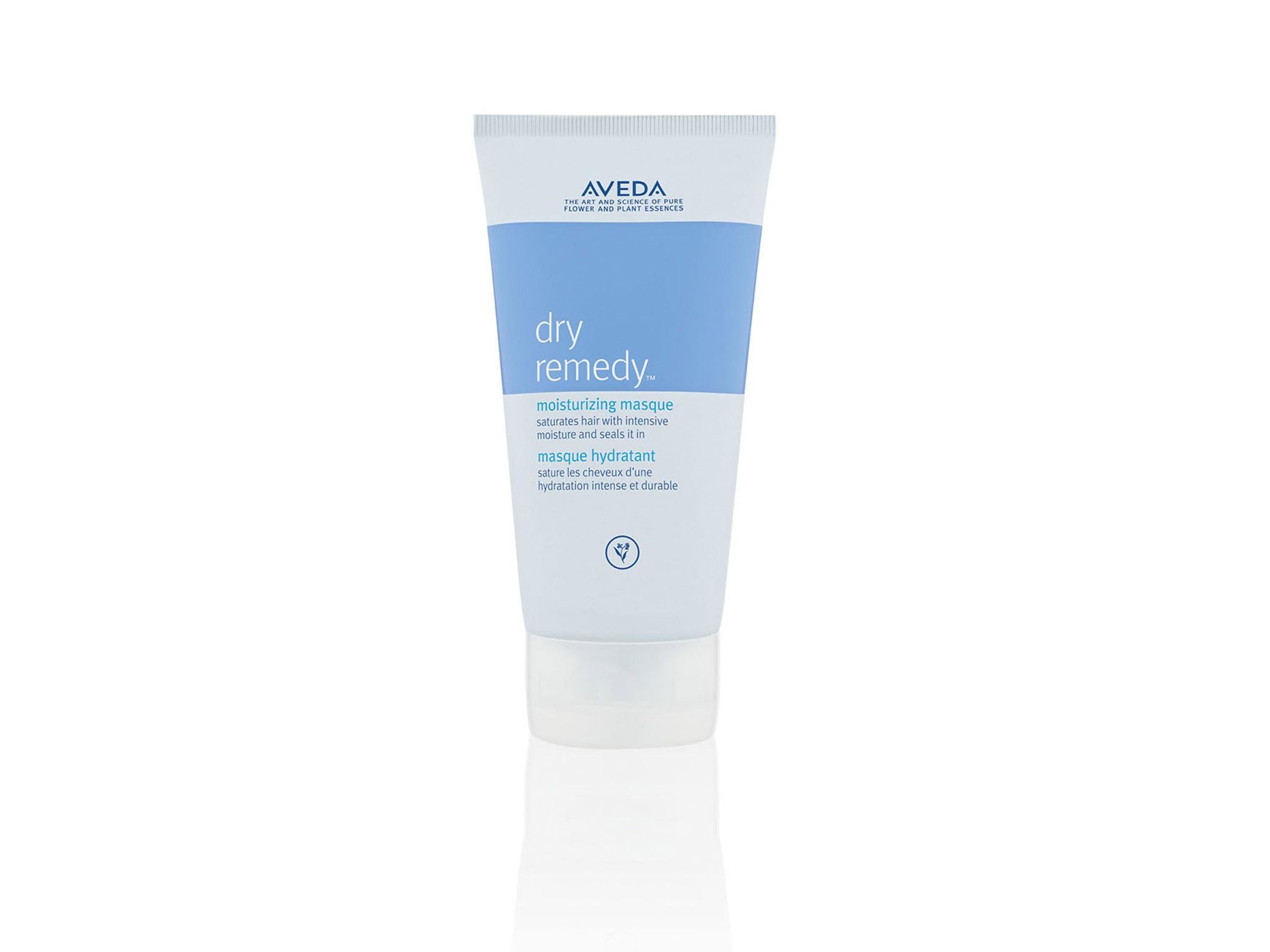 For dry hair types, a nourishing weekly mask will add and retain a boost of hydration (Aveda)