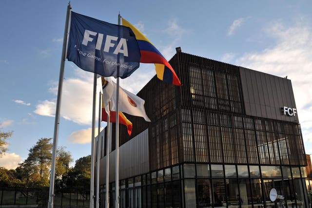 The headquarters of the Colombian Football Federation