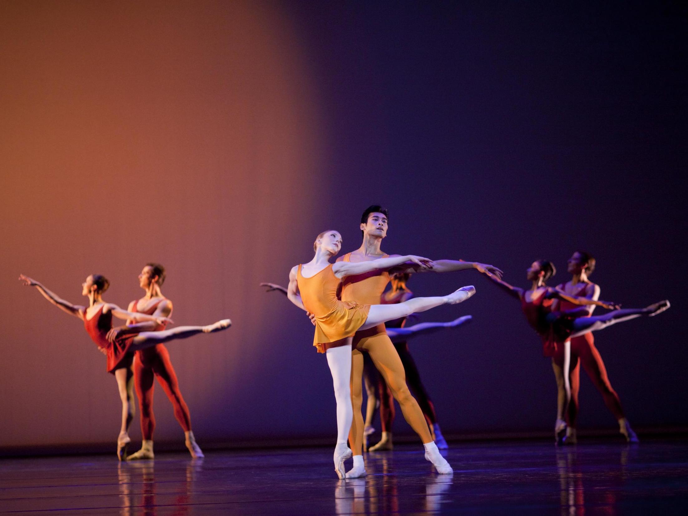 The Royal Ballet review: A sunlit and sparkling triple bill with a touch of autumnal warmth