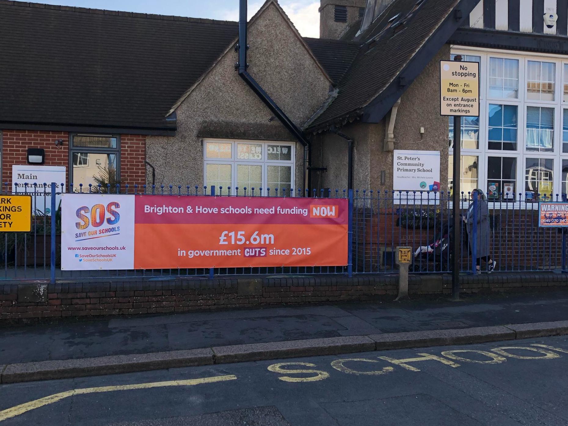 School funding boost 'too little too late', say hundreds of protesting parents