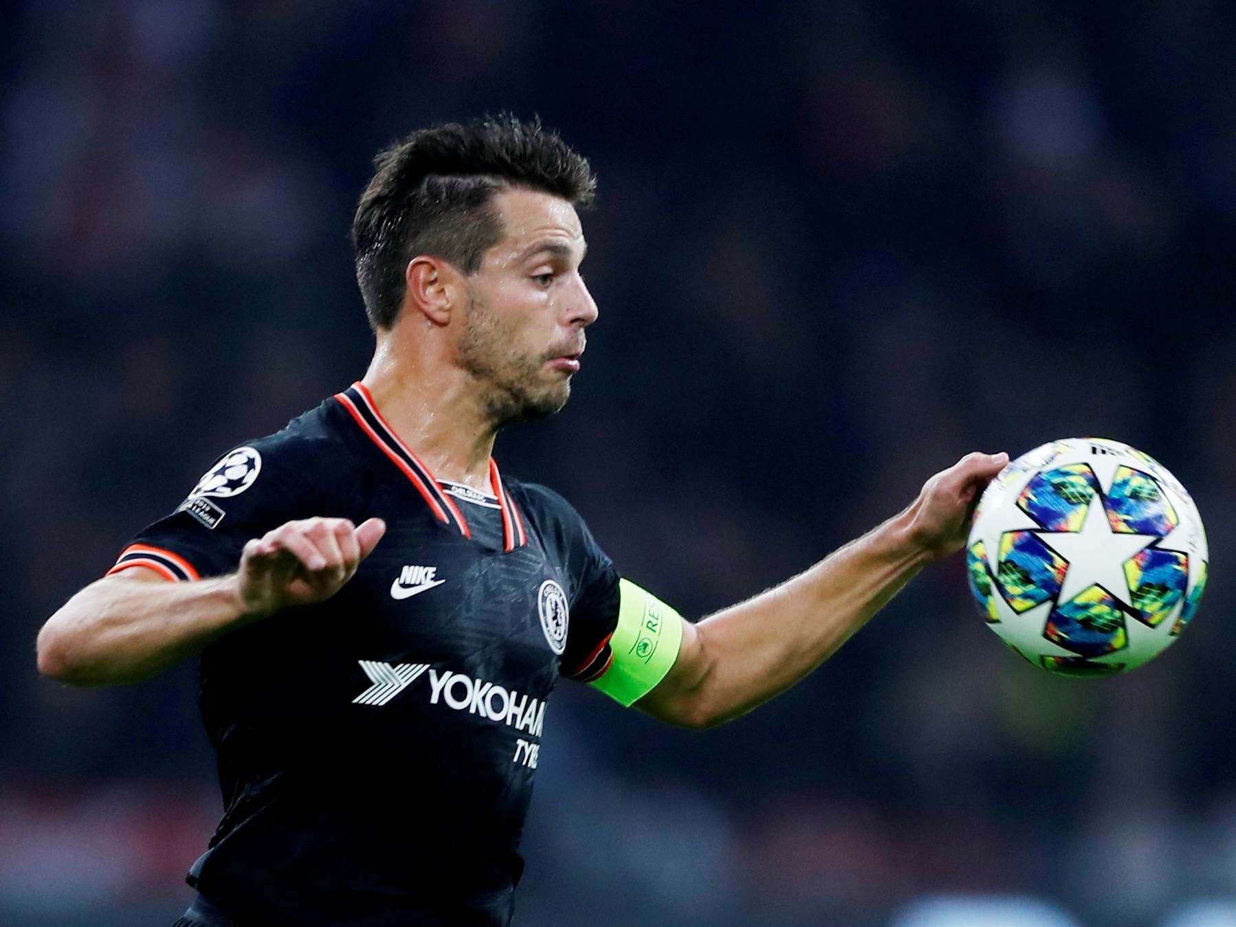 Cesar Azpilicueta was once again Chelsea's rock at the back