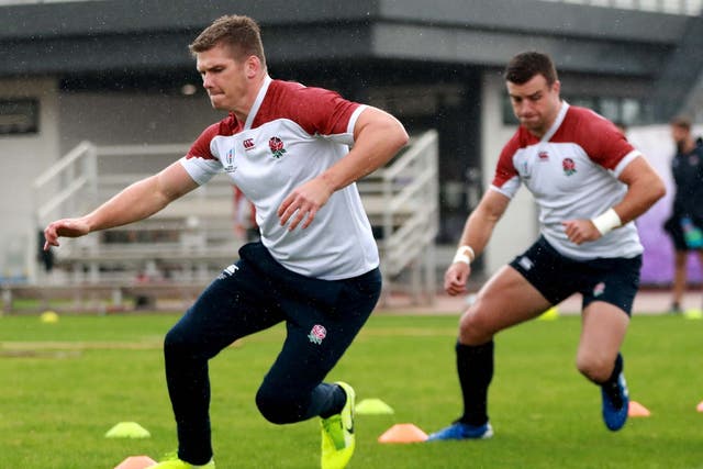 Owen Farrell and George Ford will both start the World Cup semi-final