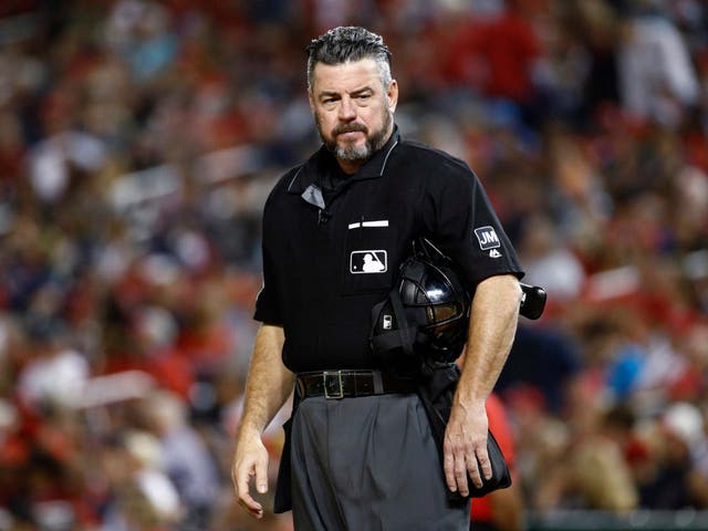 A September photo of Rob Drake during a baseball game between the Atlanta Braves and the Washington Nationals