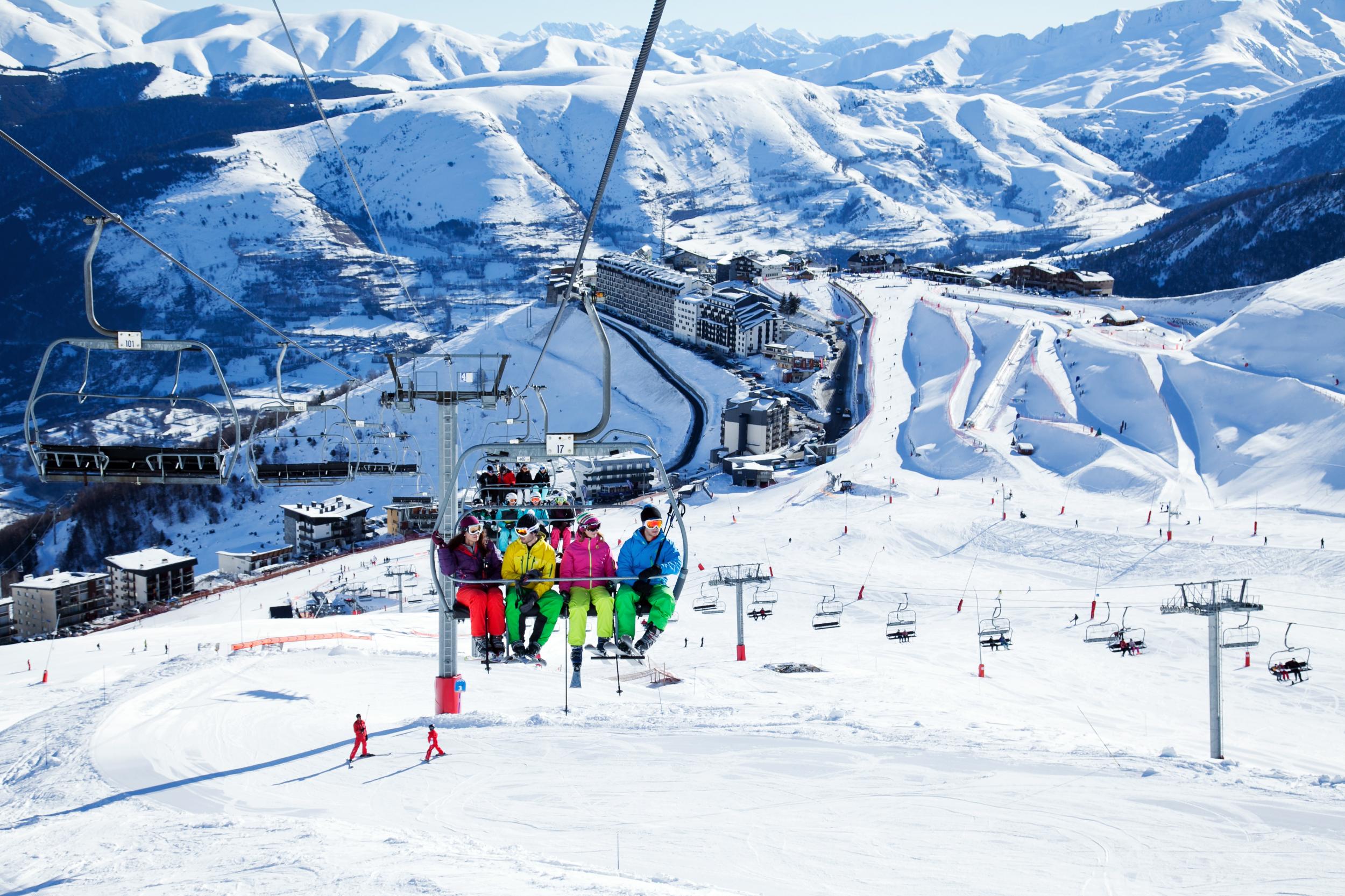 Saint-Lary-Soulan is the French Pyrenees' biggest resort