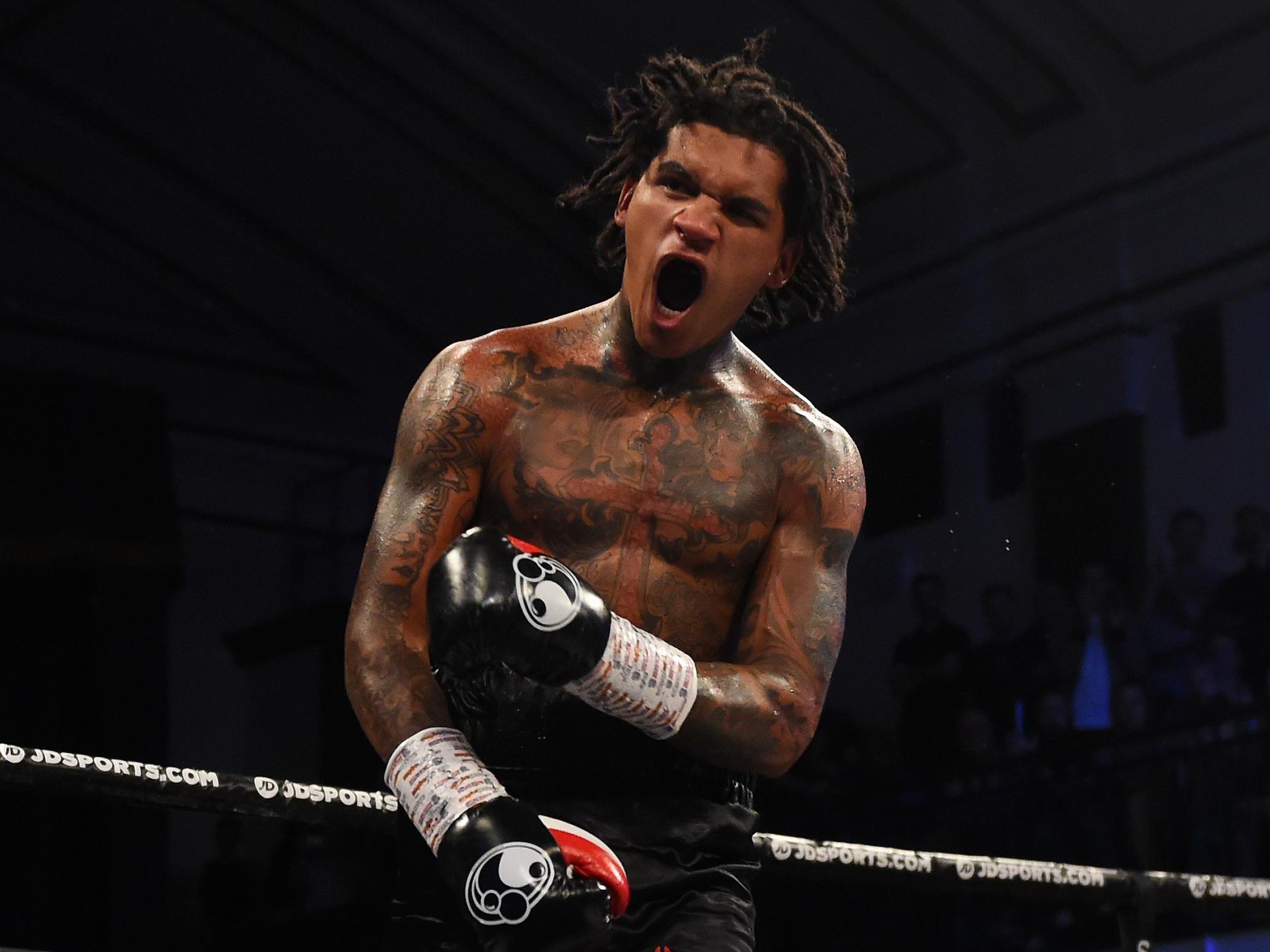 Conor Benn roars after knocking out Jussi Koivula