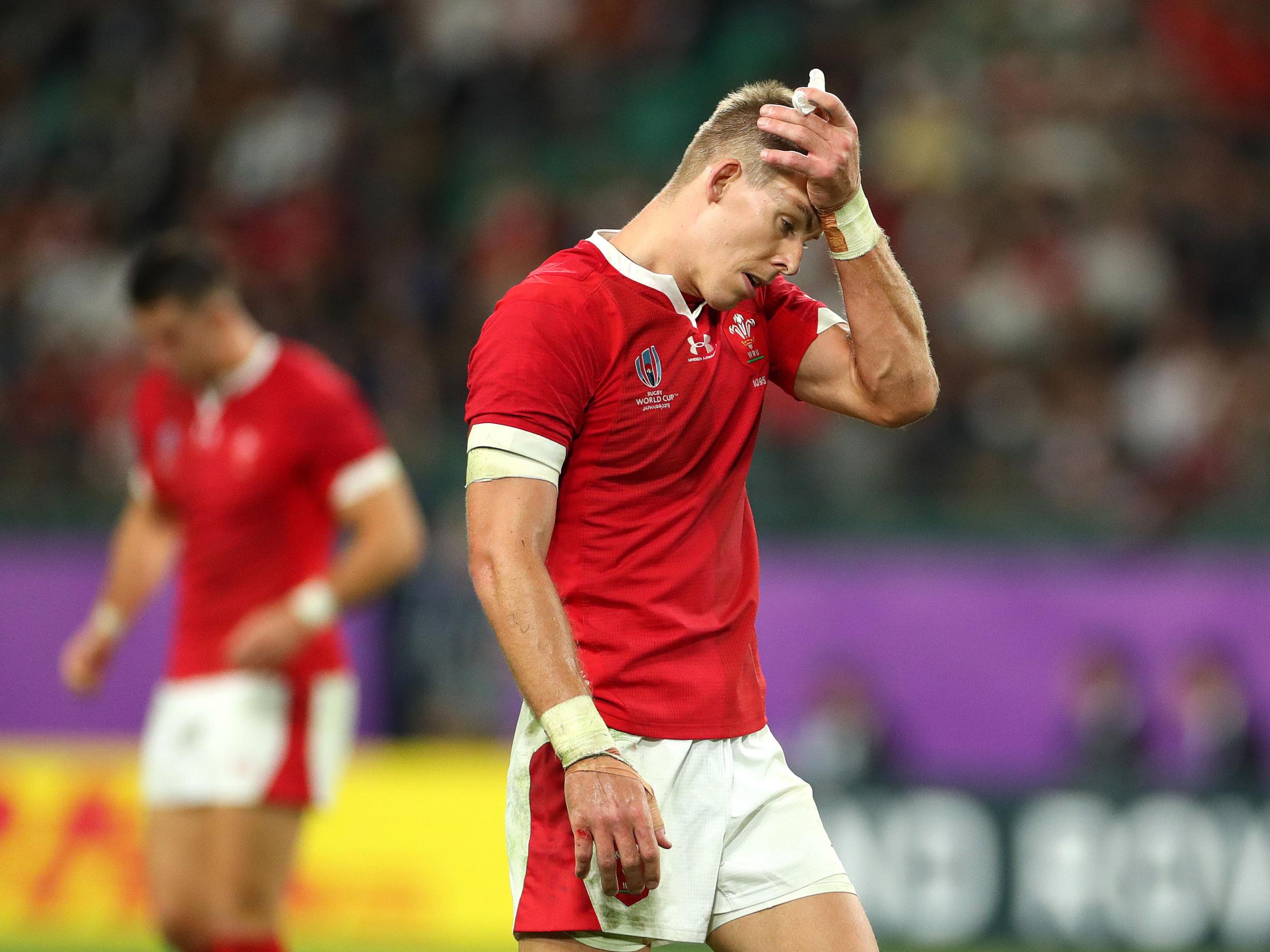 Liam Williams: Wales full-back set to miss South Africa semi-final after injuring ankle in training