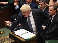 Chances of pre-Christmas election rise as Johnson reveals ‘plan B’