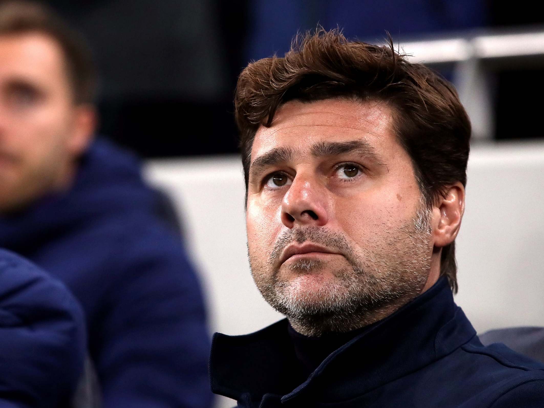 Tottenham Hotspur manager Mauricio Pochettino and Christian Eriksen