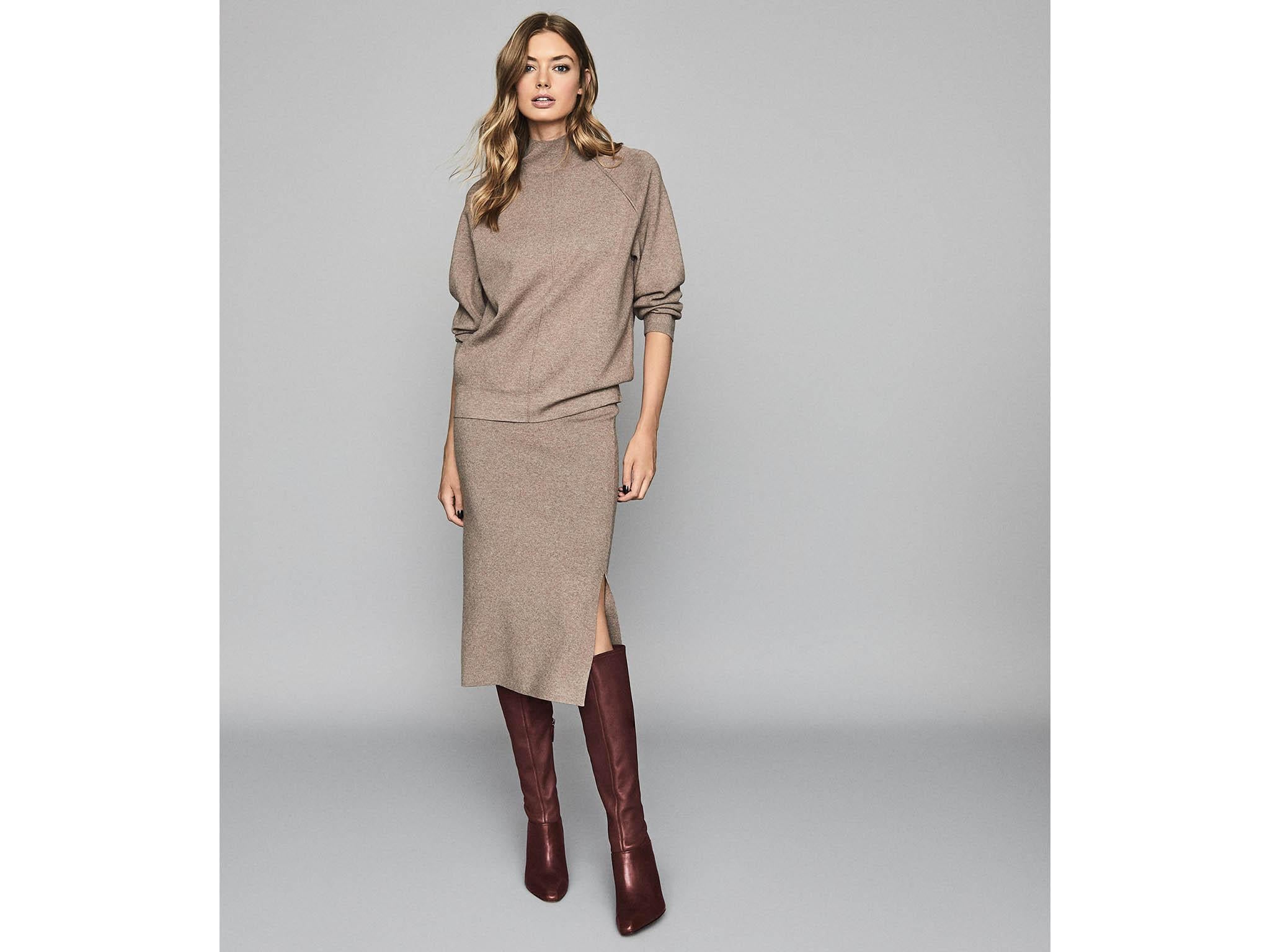 sweater skirt co ord