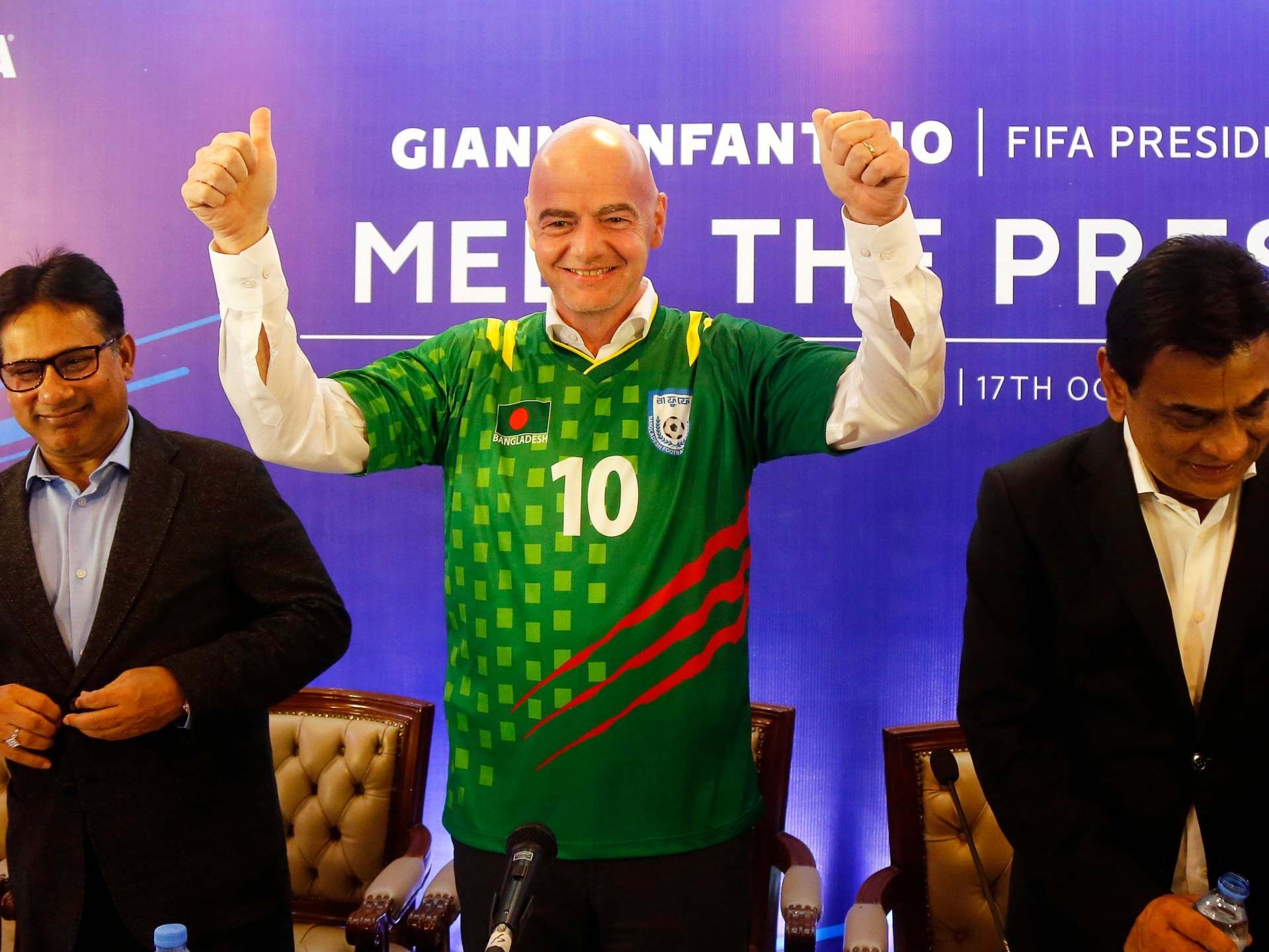 Infantino is no stranger to broadening the game's horizons