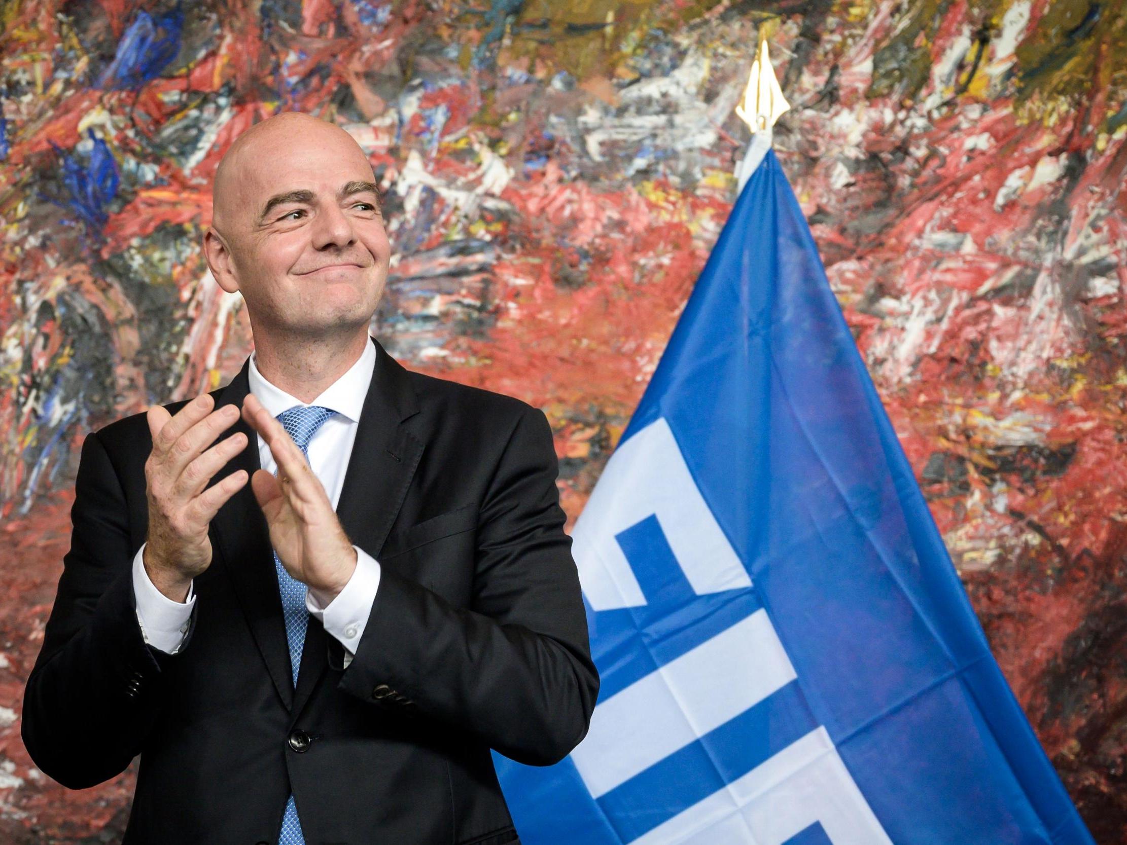 Gianni Infantino is building Fifa's relations with China