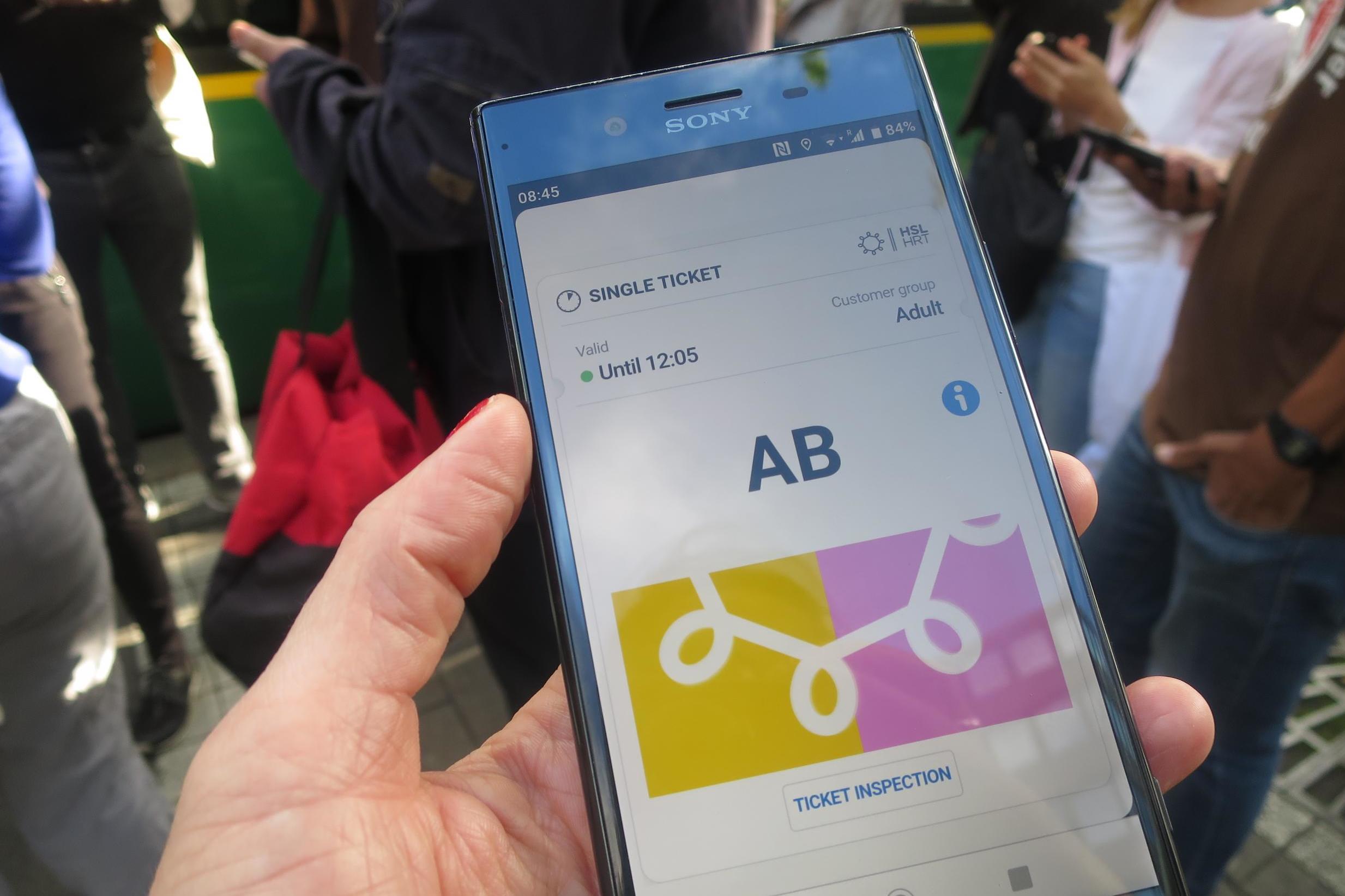 Helsinki is being shaped by new technology, like transport app Whim