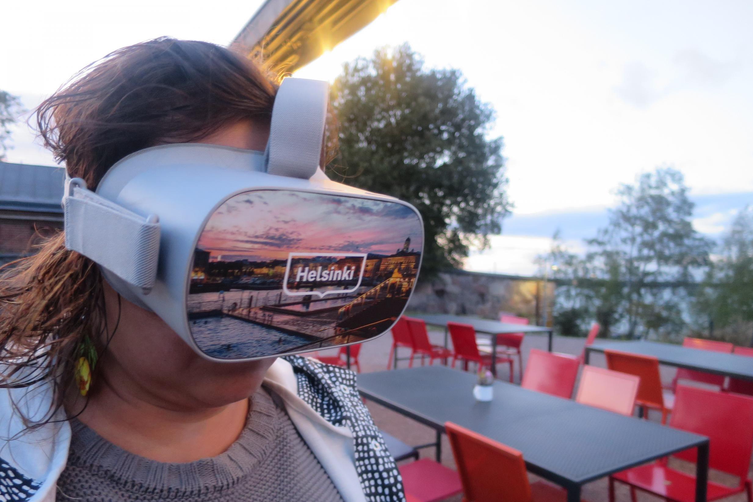 Experience Helsinki via VR