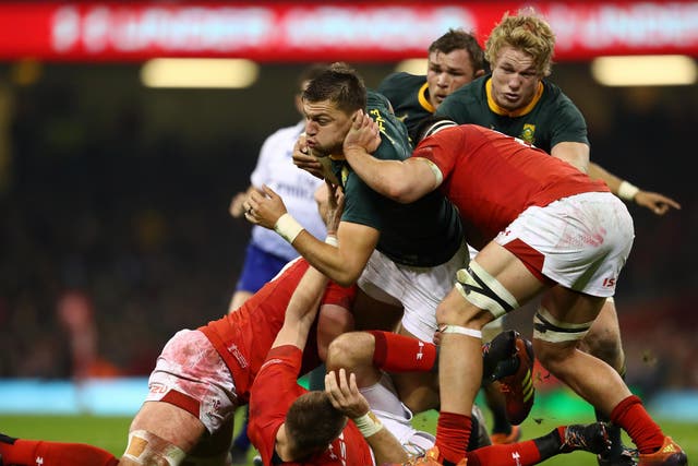 Wales against South Africa will see two fierce defences clash