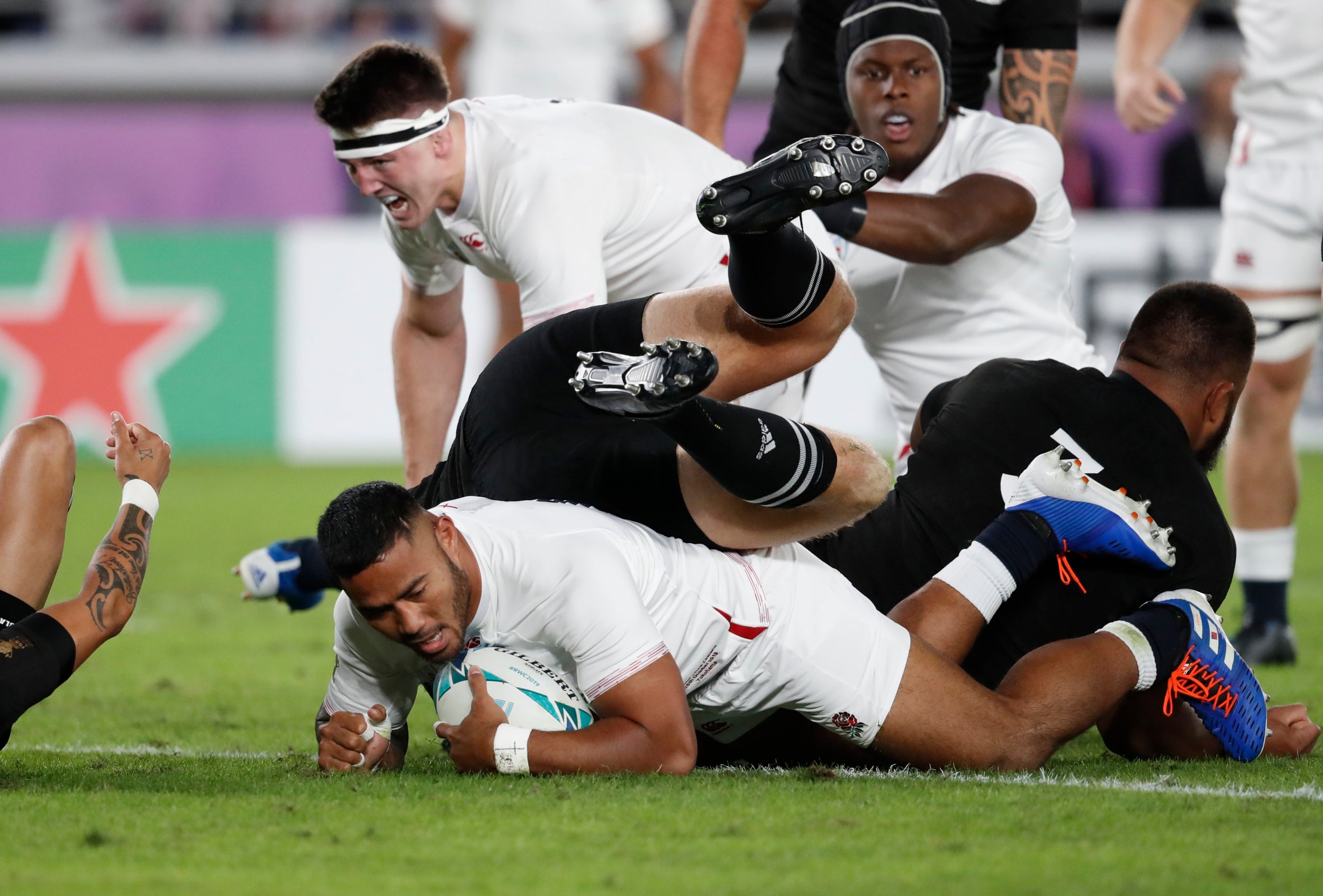 England made a fast start against the All Blacks