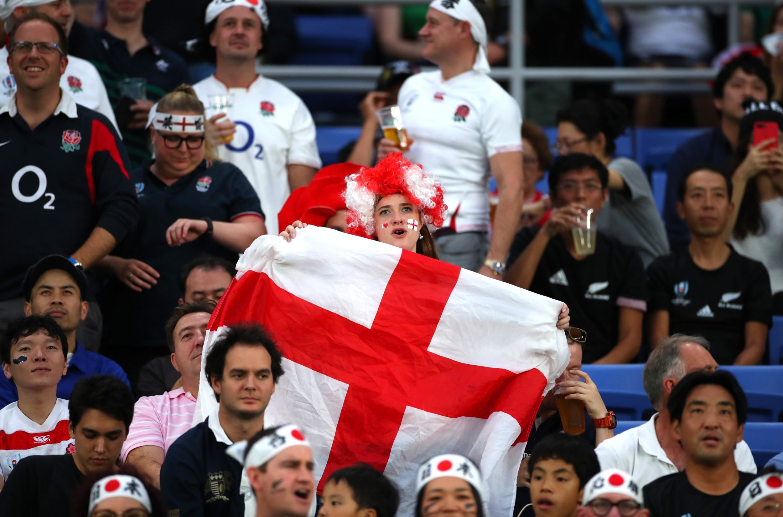 England fans have flooded flights to Japan in the hope of making the final (Getty)