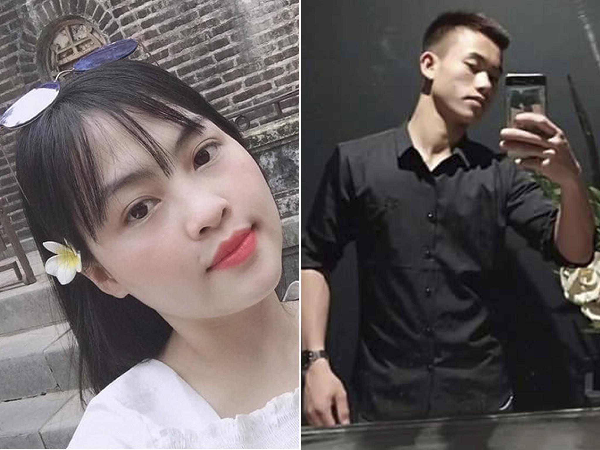 Pham Thi Tra My, 26, and Nguyen Dinh Luong, 20, were among the 39 victims (Hoa Nghiem/AP)