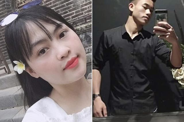 Pham Thi Tra My, 26, and Nguyen Dinh Lurong, 20, were among the 39 victims