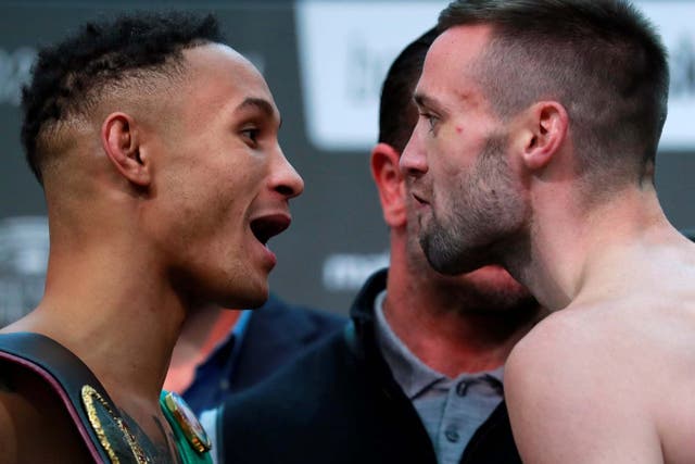 Prograis and Taylor go at it at the face-off