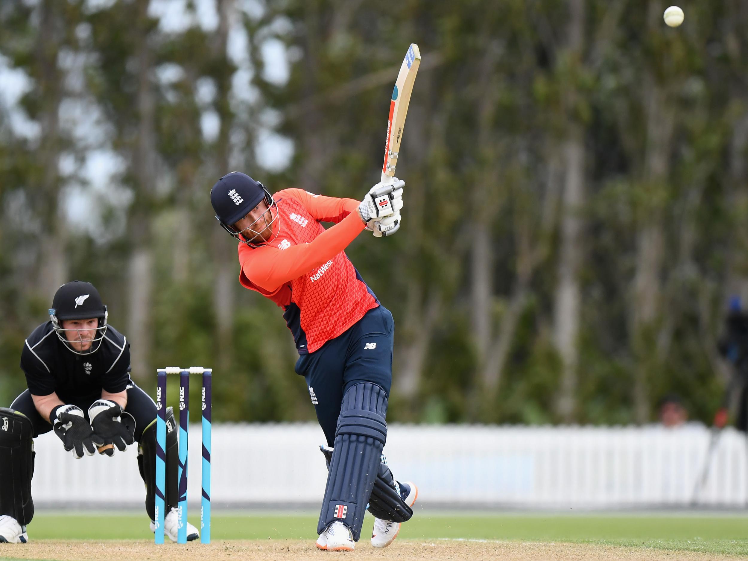 Jonny Bairstow hit an unbeaten 78 as England beat a New Zealand XI
