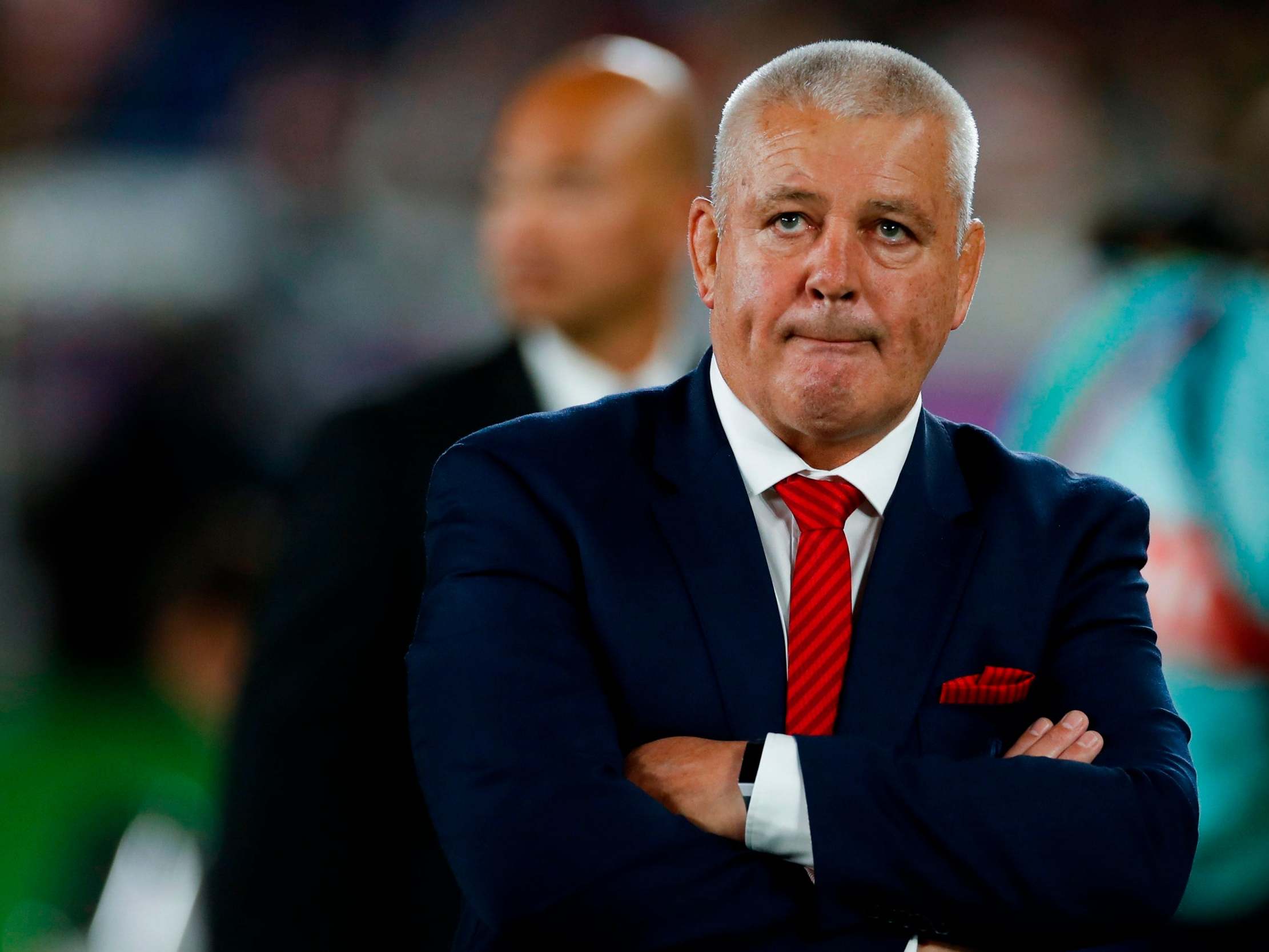 Wales' head coach Warren Gatland