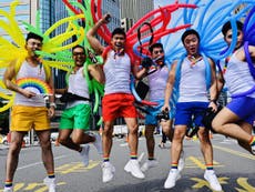 Taiwan celebrates first Pride since legalisation of same-sex marriage
