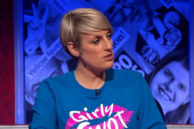 Steph McGovern on Have I Got News For You