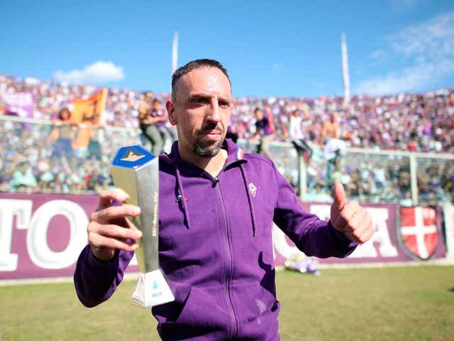 Franck Ribery is thriving at Fiorentina