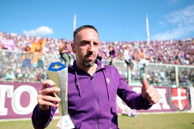Franck Ribery is thriving at Fiorentina